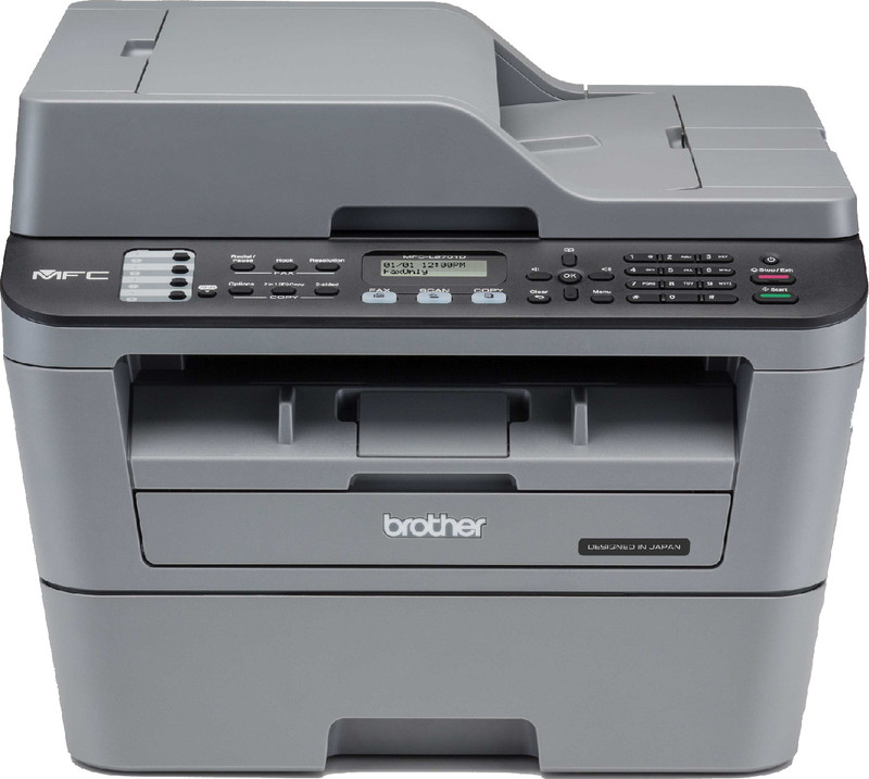 brother MFC-L2701D Multi-function Monochrome Laser Printer with Auto Duplex Feature(Toner Cartridge)