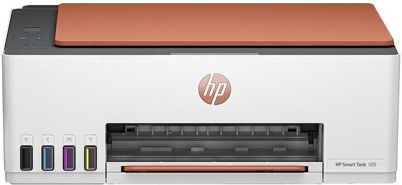 HP Smart All In One 529 Multi-function Color Ink Tank Printer for Print/Scan/Copy with Up to 4000 Black & 6000 color pages of ink in box(4 Ink Bottles Included)