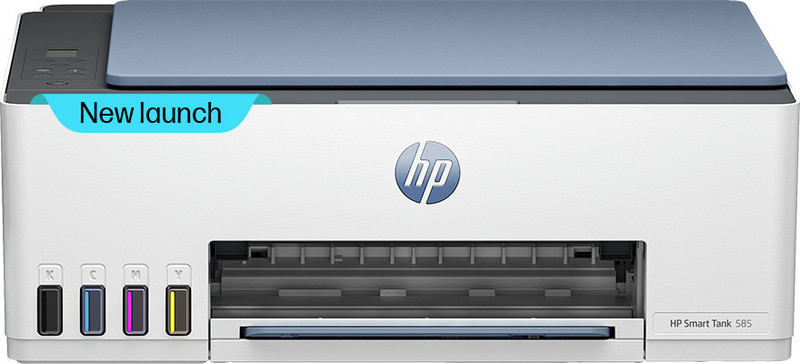 HP Smart All In One 529 Multi-function Color Ink Tank Printer for Print/Scan/Copy with Up to 4000 Black & 6000 color pages of ink in box(4 Ink Bottles Included)