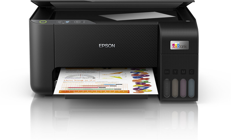 Epson L3251 Multi-function WiFi Color Ink Tank Printer(4 Ink Bottles Included)