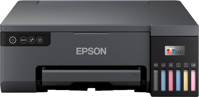 Epson Eco L8050 Single Function WiFi Color Ink Tank Printer(6 Ink Bottles Included)