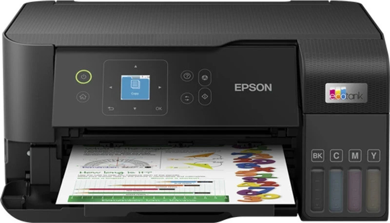 Epson L3251 Multi-function WiFi Color Ink Tank Printer(4 Ink Bottles Included)