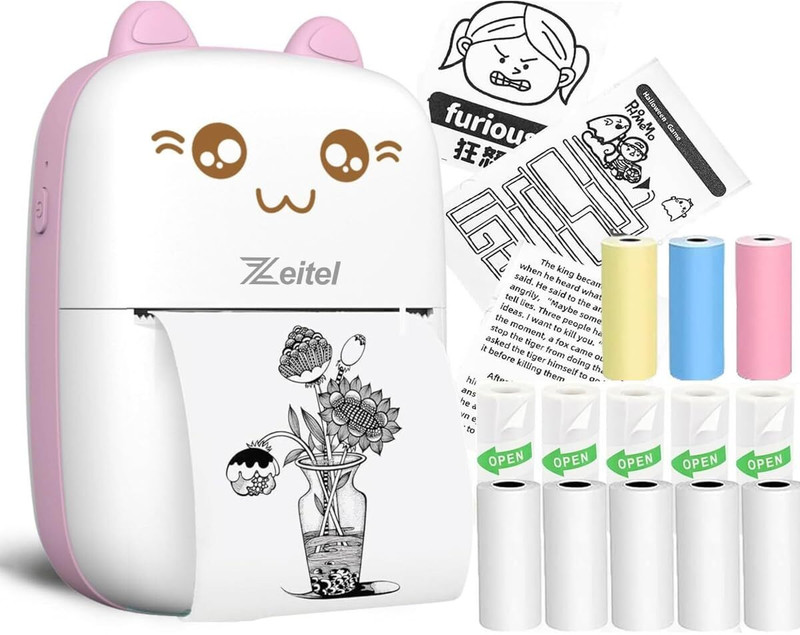 Arth Enterprise baby printer pink color BYBY PRINTER