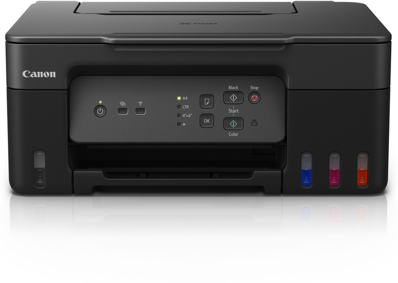 Canon G3730 Multi-function Color Ink Tank Printer (Color Page Cost: 0.25 Rs. | Black Page Cost: 0.13 Rs. | Borderless Printing) Print, Copy & Scan, Up to 11 IPM Mono / 6 IPM Color, Yield: Up to 7,600 Black / 8,100 Color Pages, Black (70 ml) & Color (40 ml) Ink Bottles Included(4 Ink Bottles Included