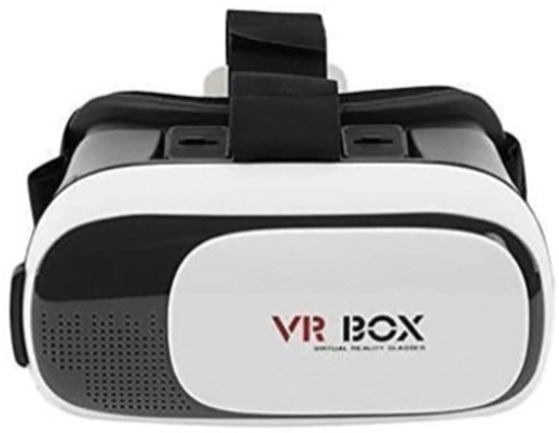 Virtuno SmartVision VR Box | 3D Virtual Headset with HD Lenses 5.2 GHz AM2 2 Core Processor Designed for Mobile(Black)
