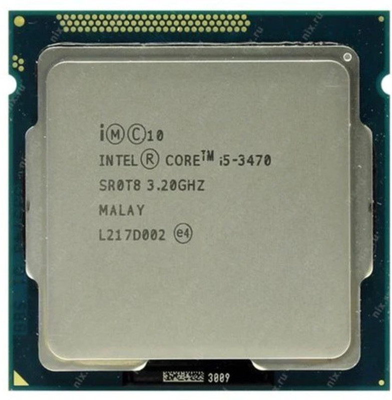 GIGASTAR i5-3470 (3rd Generation) Best Performance 3.4 GHz LGA 1155 4 Core Processor Designed for Desktop(Silver)