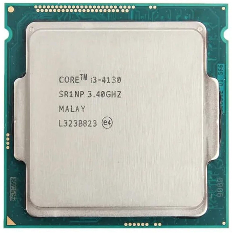Procesor Core i3 4th Gene H97/Z97/H81/B85/B87/Q87/Q85/Z87 Chipset Mother Boards Support 3.5 GHz LGA 1150 2 Core Processor Designed for Desktop(Silver)