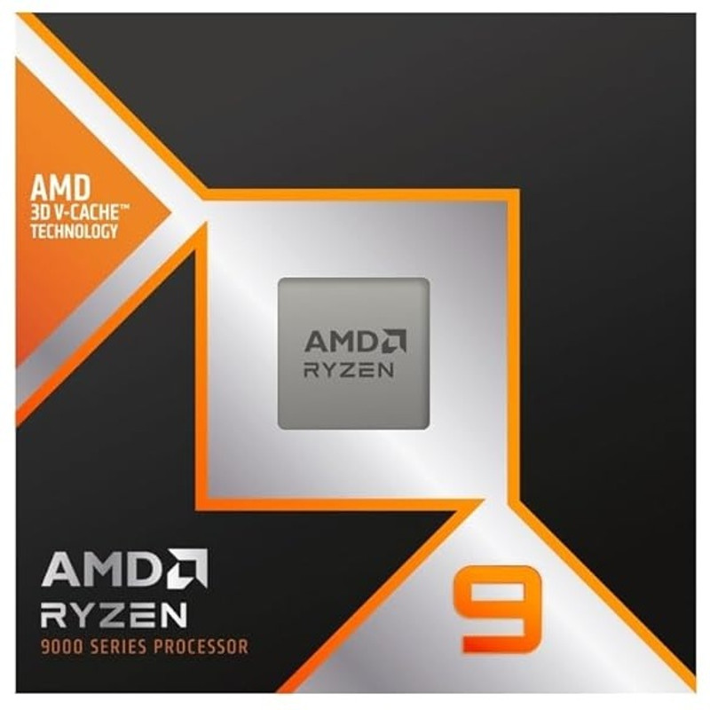 AMD Ryzen 9 9950X3D 4.3 GHz Upto 5.7 GHz AM5 Socket 16 Cores 32 Threads 16 MB L2 128 MB L3 Desktop Processor(Silver)