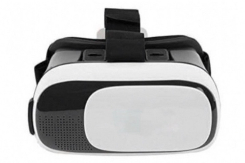 ViroXis VR Headset for Mobile with Gamepad 3D Virtual Reality Glasses 5.4 GHz AM4 2 Core Processor Designed for Mobile(Black)
