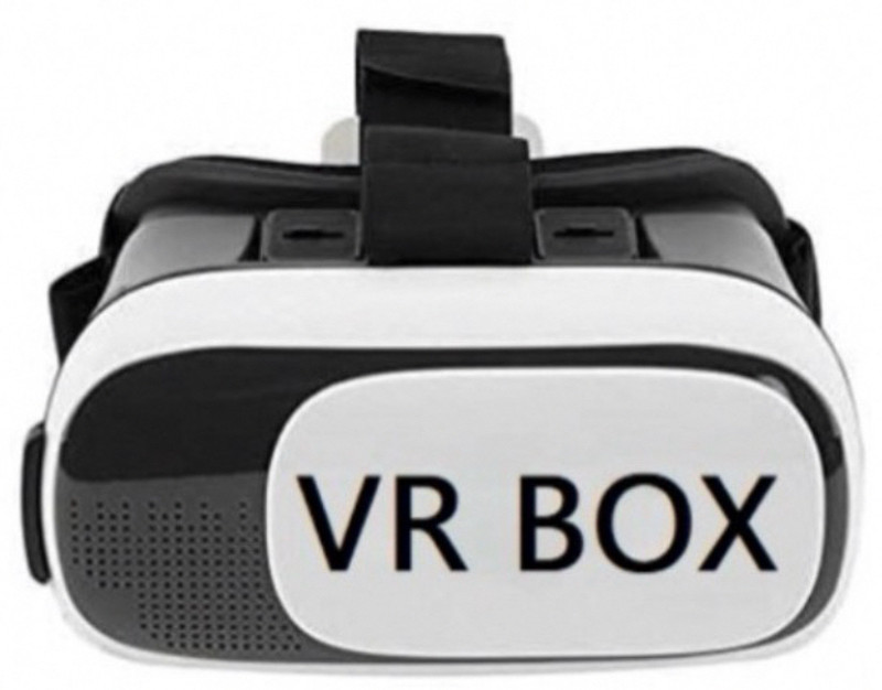 Optivor FutureView VR Headset | 3D Glasses for Movies, Games & Education 5.2 GHz AM2 2 Core Processor Designed for Mobile(Black)