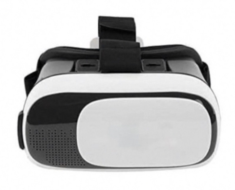VisionGo VR Headset 360 Degree VR Box with Controller for Movies and Games 5.8 GHz AM4 2 Core Processor Designed for Mobile(Black)
