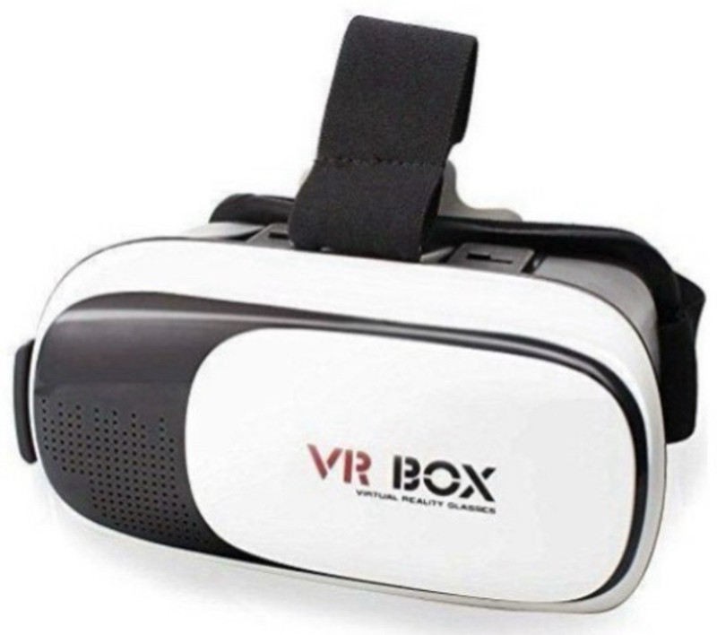 Virexa VR Headset for Android iPhone with Gamepad 360 Degree 3D View 4.5 GHz AM4 2 Core Processor Designed for Mobile(Black)