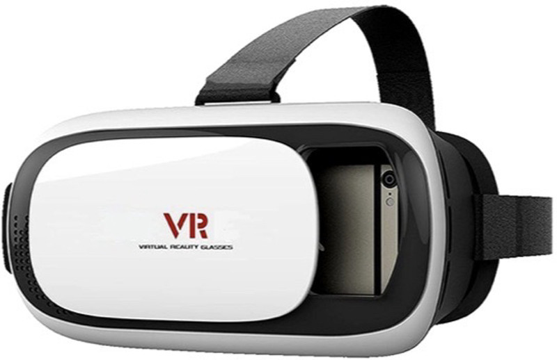 Dioplayz Mobile VR Headset | 3D Glasses Adjustable Focus & Comfortable Design 4.6 GHz AM2 2 Core Processor Designed for Mobile(Black)