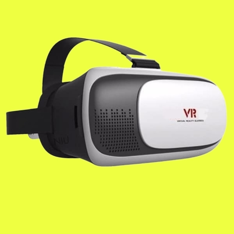 VirtuQuest VR Goggles with Comfortable Fit, 3D Immersion and Smartphone Compatibility 5.3 GHz sTR4 2 Core Processor Designed for Mobile(Black)