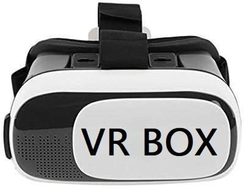 Manni VR Headset with 360° Surround Gaming, Eye Protection and Lightweight Comfort 2.4 GHz AM3 2 Core Processor Designed for Mobile(Black)