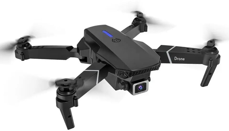 HOVERPRO E88 Pro 4K Camera Drone with Foldable Design, FPV Streaming, Smart Gesture Mode 2.4 GHz AM3 1 Core Processor Designed for Workstation(White)