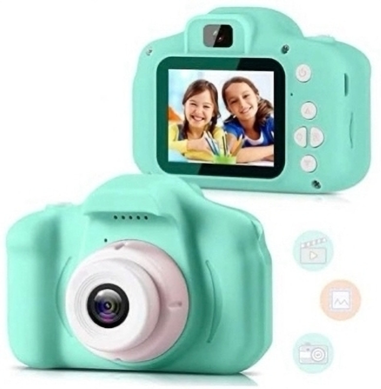 SmileyCam Kids Digital Selfie Camera 13MP 1080P HD Video Toy Camera for Boys & Girls 2.4 GHz AM2 2 Core Processor Designed for Mobile(Multicolor)