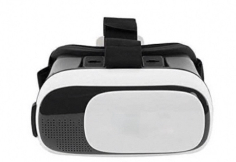 MetaGlide VR Headset with HD Optical Lens and Game Controller 5.8 GHz AM5 2 Core Processor Designed for Mobile(Black)