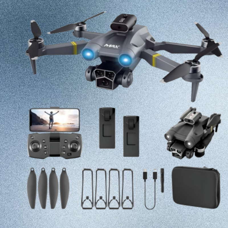 KARNAPLANET Mini Vision Hover Drone 2.4 GHz AM3 3 Core Processor Designed for Mobile(Black)