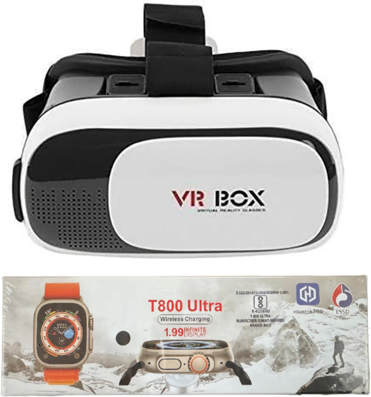 Kavrix VR Box 3D Headset with T800 Ultra Smartwatch for All-Age Entertainment AM2Socket ATX AMD 760G Chipset DDR2 Motherboard for Mobile