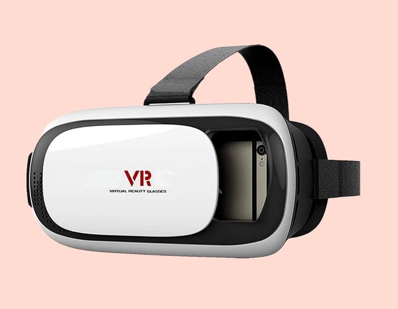 XRise VR Glasses with HD Immersive Display, Soft Fit and Compact Ergonomic Frame 2.4 GHz AM3 2 Core Processor Designed for Mobile(Black)