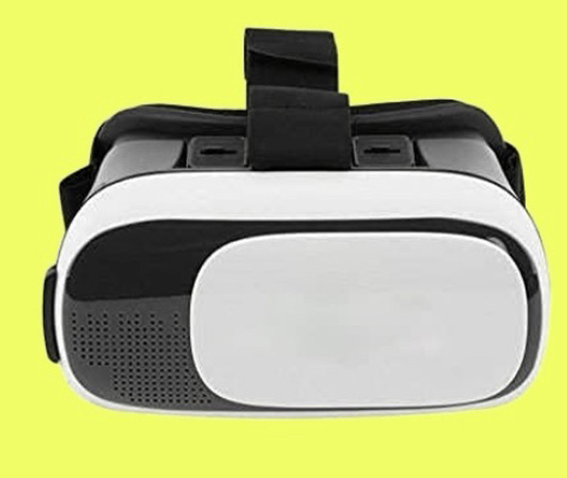 VIONEX Virtual Vision 3D VR Headset | Best for Movies and 360° Games 5.2 GHz AM3 2 Core Processor Designed for Mobile(Black)