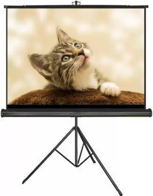 GOODWIN Projector Screen (6 Ft. (W) x 4 Ft. (H) - 84" Inch) Diagonal View 3D Projector Screen (Width 183 cm x 121 cm Height)