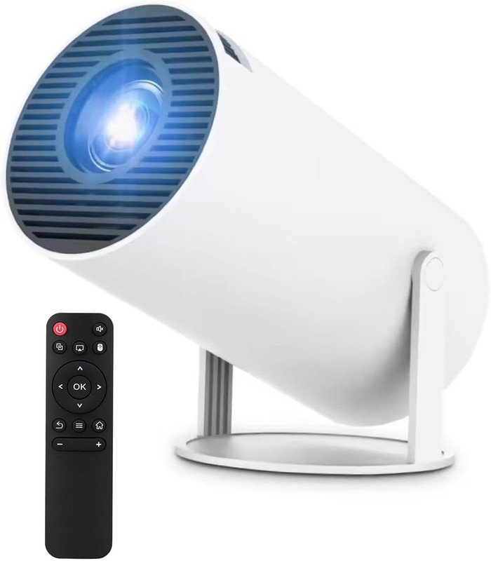Youthvilla HY300 (1800 lm / 1 Speaker / Wireless / Remote Controller) Portable Projector(White)