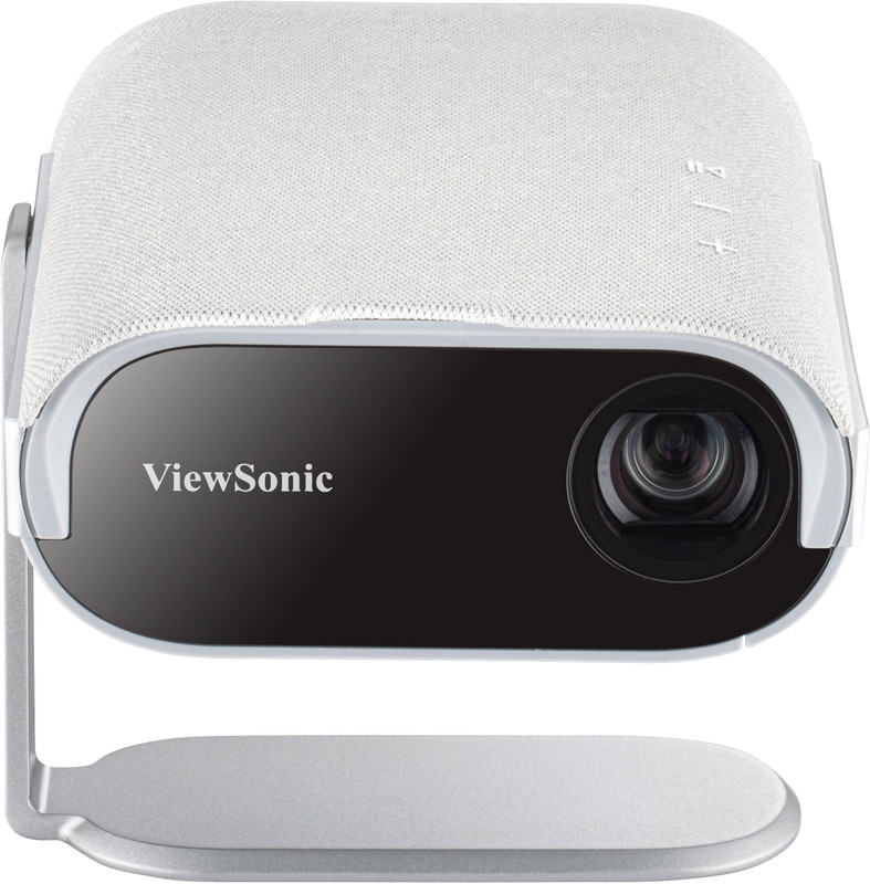 ViewSonic M1 Pro (600 lm) Portable with 1280X720p Resolution, 150" Maximum Display, Bluetooth & Smart Wi-Fi , Harman Kardon Speaker(3W Cube x2), HDMI , USB Connectivity LED Projector(Silver)