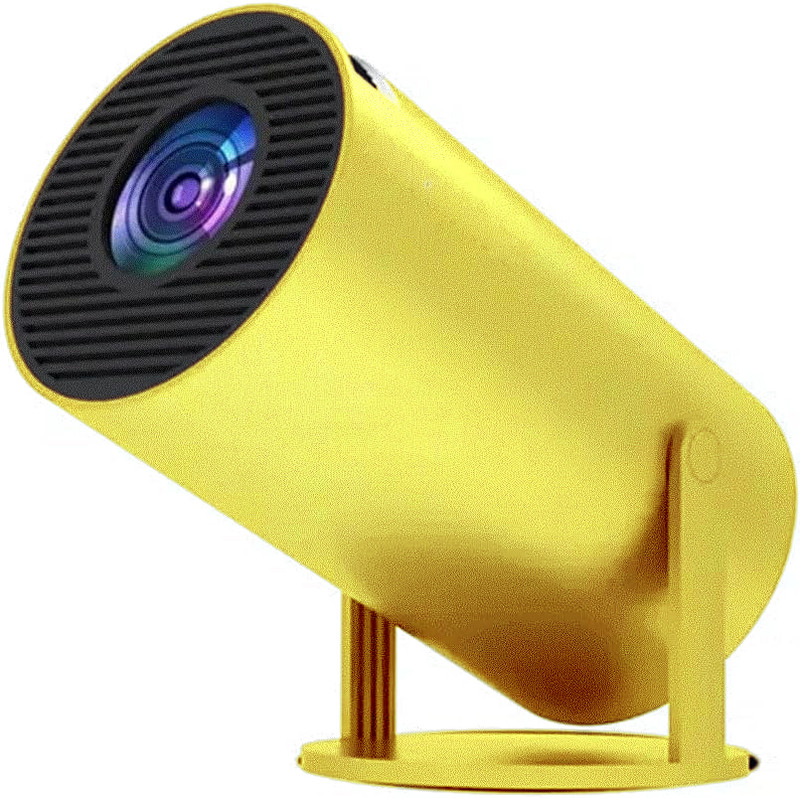 Velo 8k Android Projectors hd 1080p Home Theater Mini Laser Screen Outdoor (9000 lm / 1 Speaker / Wireless / Remote Controller) Portable Projector(Gold)