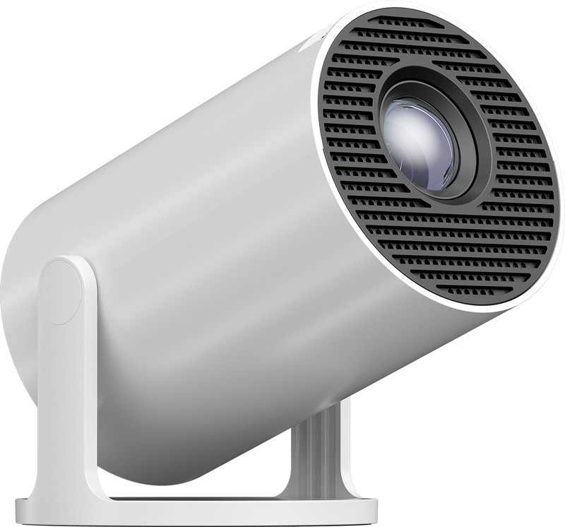 Portronics Beem 440 (2200 lm / 1 Speaker / Wireless / Remote Controller) Portable with 720p HD Resolution, Rotatable Design, Auto Keystone Correction, Built-in Streaming Apps (Netflix, Prime Video, Hotstar) Projector(White)