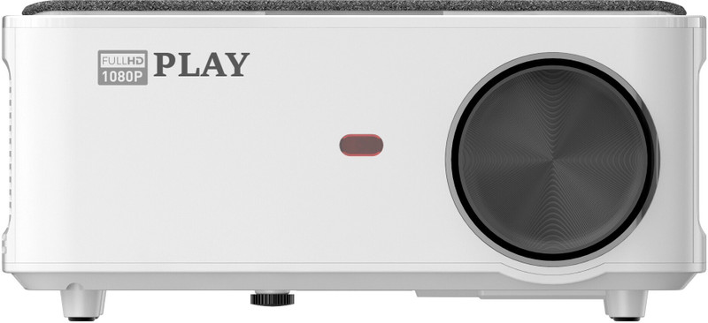 PLAY Projector Video HDMI USB Full HD 1080P Projector 5500 Lumens Projector (6500 lm / Remote Controller) Portable Projector(Black / Silver)