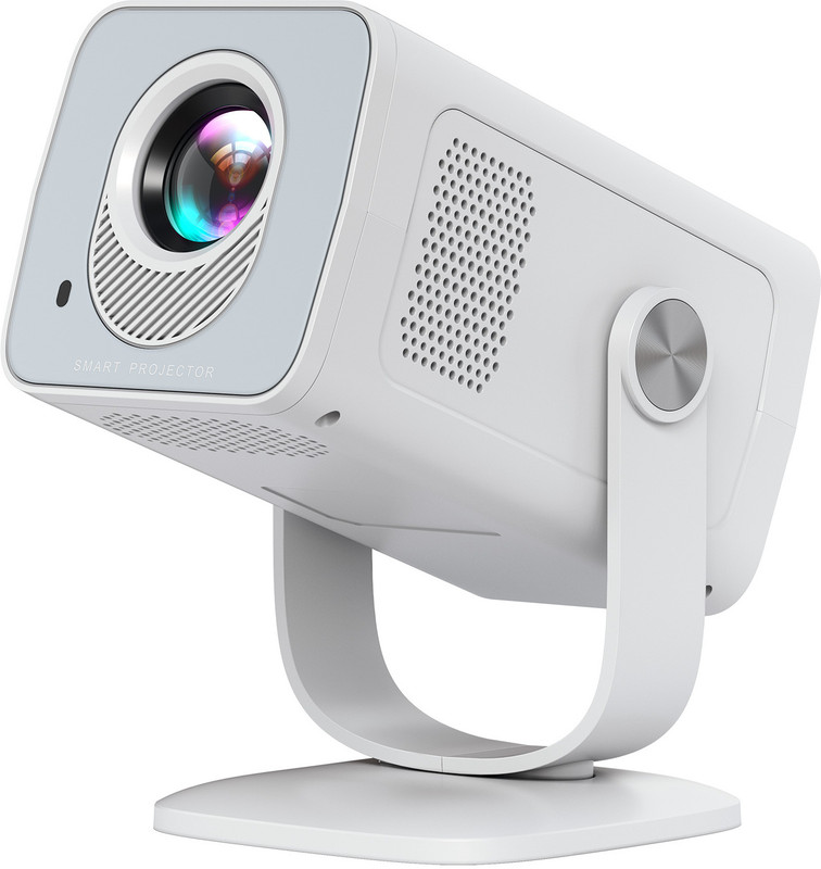 Portronics Beem Go Portable Smart LED Projector, 720p HD, Android 14, Auto Focus & Keystone (3000 lm / 1 Speaker / Wireless / Remote Controller) Portable Projector(White)