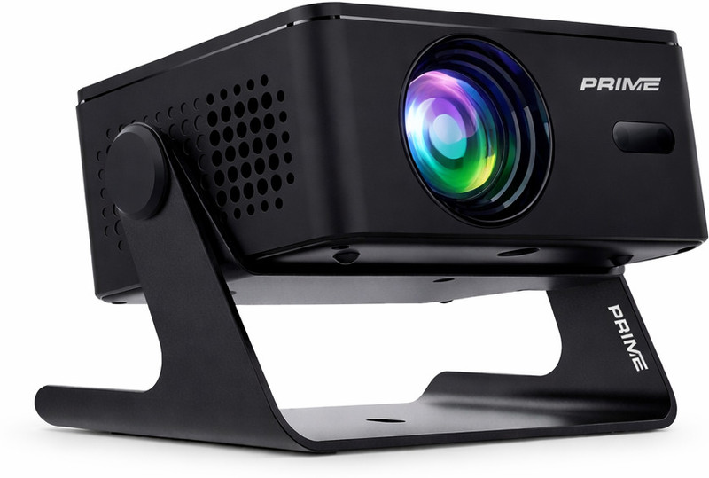 Prime Projector MiniMax Pro Android 13 Smart Mini Projector | 6500 Lumens | 4K Ultra HD Support (6500 lm / 2 Speaker / Wireless / Remote Controller) Portable Projector(100% Dust Proof Wi-Fi 6 & Bluetooth 5.2 Screen Mirroring)