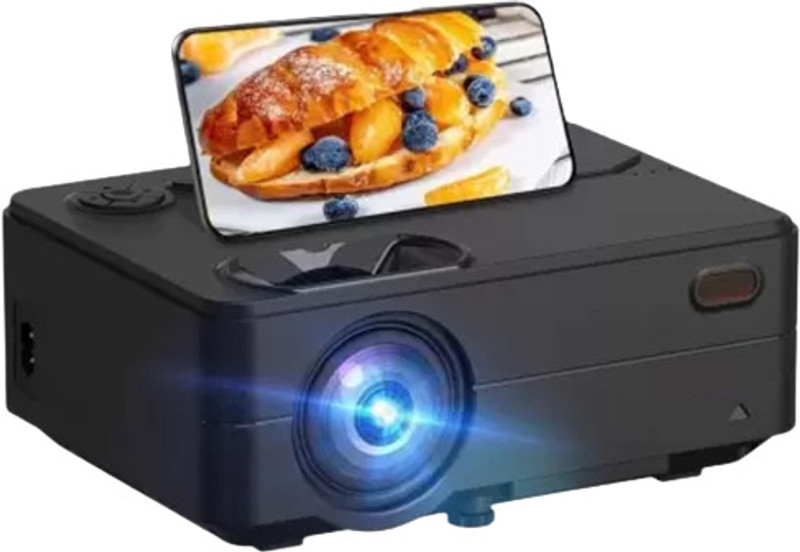 VOLTAC NEW LAUNCH MINI FULL HD WIFI LED 1080P SUPPORT YOUTUBE, MIRACAST,HDMI,AV IN,USB (4000 lm) Portable Projector(Blue)