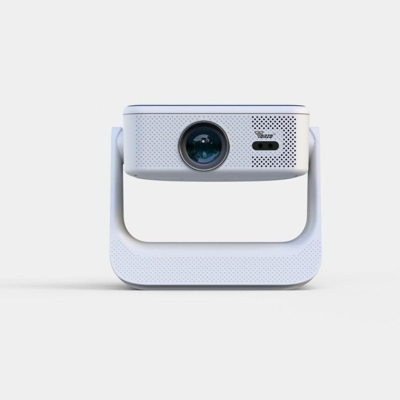 TONZO Vision X1 Pro 1080P Android Projector 15000lm WiFi 6 (15000 lm / 2 Speaker / Wireless / Remote Controller) Portable Projector(Premium White)
