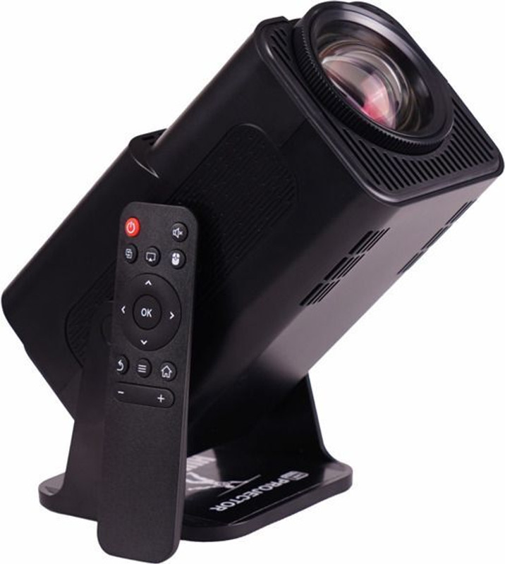HUNTING PROJECTOR Warrior HY 320(Full HD 1080p/ 750 ANSI /20000 HRS) (7000 lm / Wireless / Remote Controller) Portable Projector(Black)