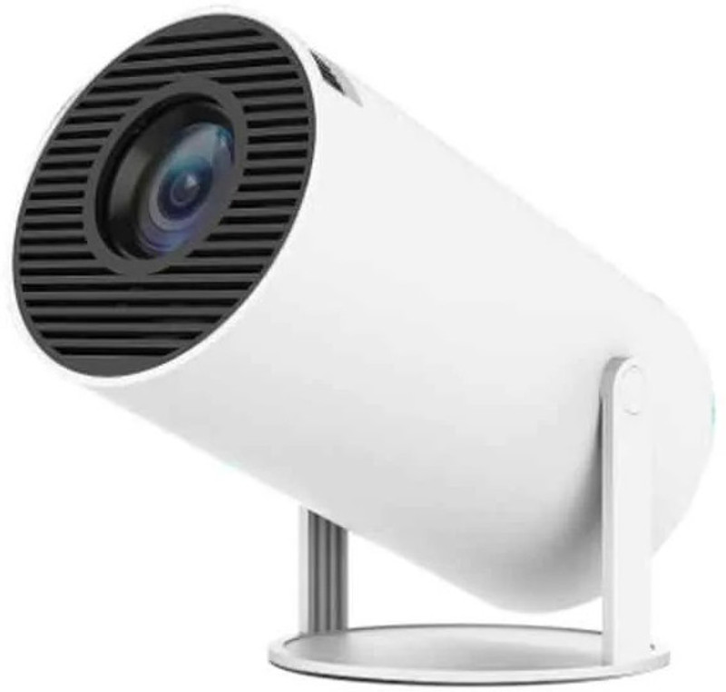 HAIYUN Ultra HD Projector with 720p HD Resolution, Rotatable Design (2040 lm / 1 Speaker / Wireless / Remote Controller) Portable Projector(White)