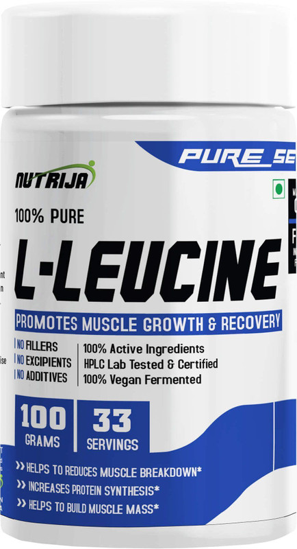 NutriJa L-LEUCINE BCAA(100 g, UNFLAVOURED)