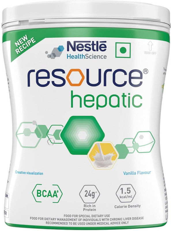 Resource Hepatic For Dietary Management Rich In Protein Protein Shake(400 g, Vanilla)