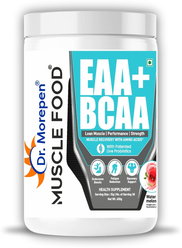 Dr. Morepen EAA+BCAA Water melon BCAA(450 g, Water melon)