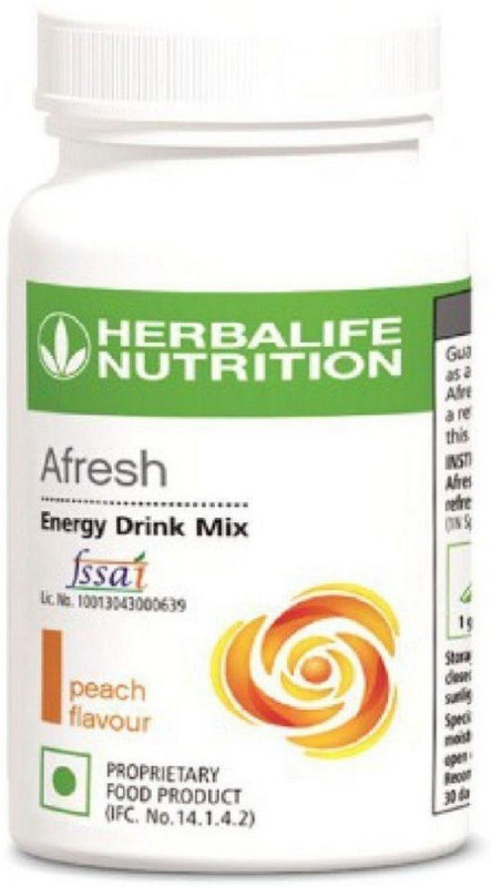 HERBALIFE Nutrition Afresh Energy Drink Mix Protein Blends(50 g, Peach)