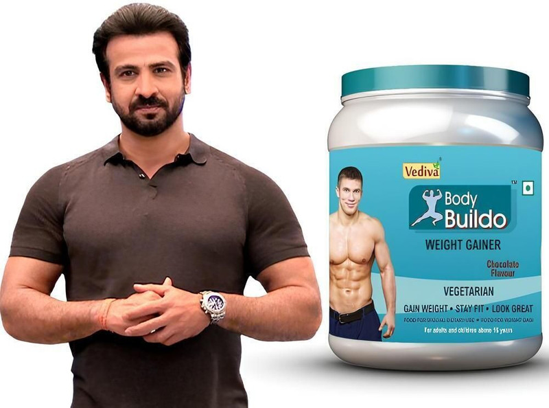VEDIVA Body Buildo Powder – Weight Gain and Strenth Weight Gainers/Mass Gainers(400 g, Chocolate)