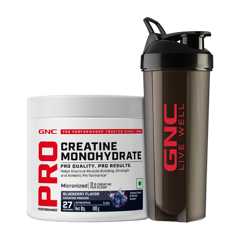 GNC Monohydrate Creatine(100 g, Blueberry)