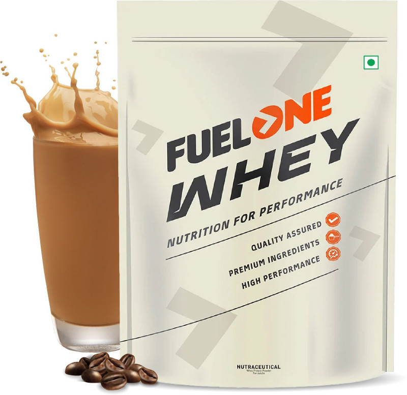FUELONE Whey Protein, 24 g Protein, 5.08 g BCAA & 3.59 g Glutamic Acid Whey Protein(1 kg, Fudge Chocolate)