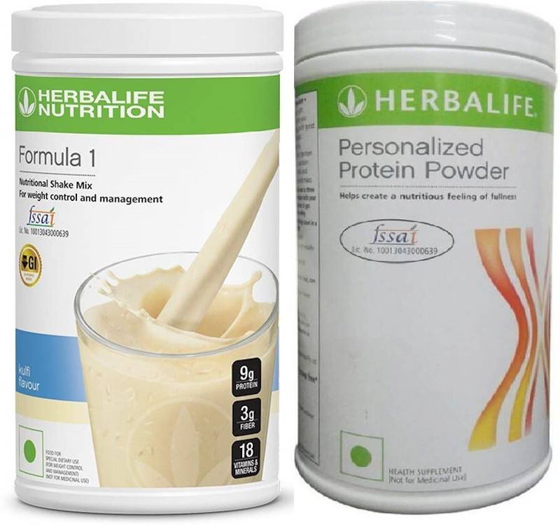 HERBALIFE Combo Of Kulfi Shake , Protein Protein Blends(900 g, Kulfi)