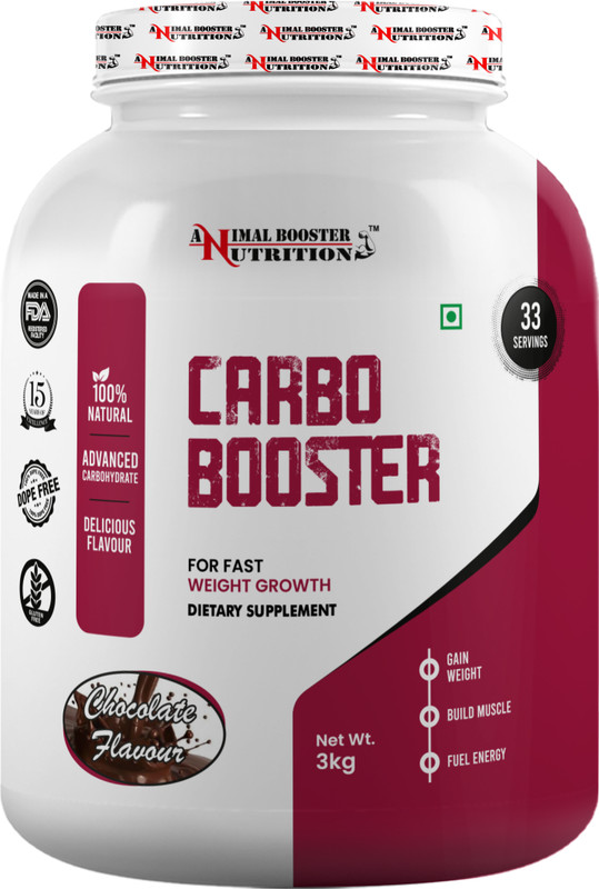 Animal Booster Nutrition Animal Gainer Weight Gainers/Mass Gainers(3 kg, Chocolate)