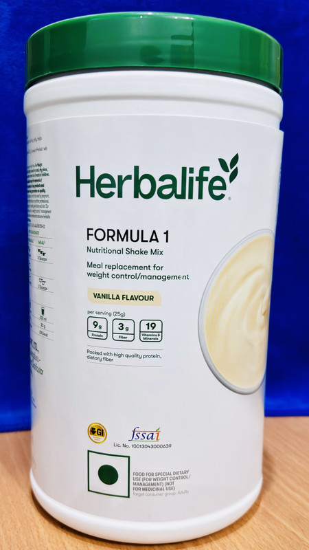 HERBALIFE Formula 1 Nutritional Shake Mix Kulfi flavor 750gm Protein Shake(750 g, Kulfi)