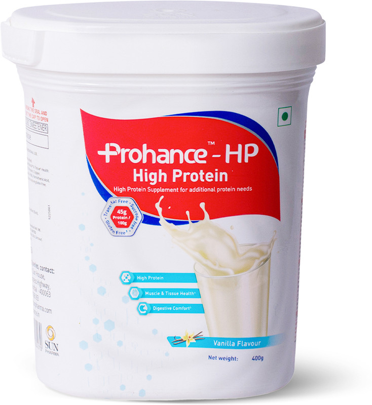 prohance HP Whey Protien Concentrate with BCAA for Building of Muscle Mass and Strength(400 g)
