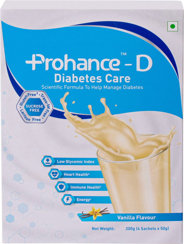 prohance D Sugar Free Protien Powder for Diabetes People to Manage Weight & Energy(200 g)